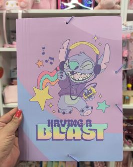 Carpeta gomas Stitch