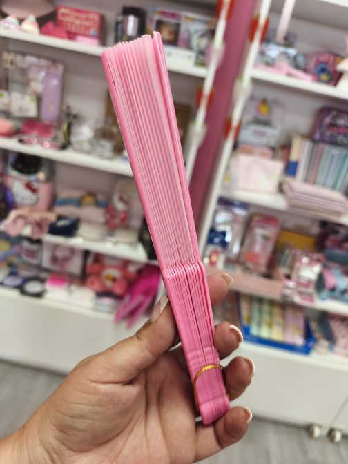 Abanico básico rosa - Image 3