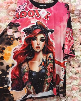 Camiseta curvy brilli pelirroja