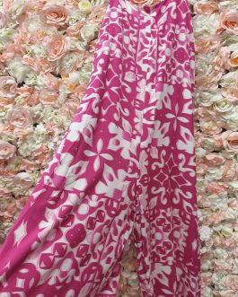 Mono mosaico fucsia