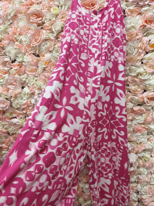 Mono mosaico fucsia
