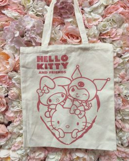 Totebag Hello Kitty & Friends tela