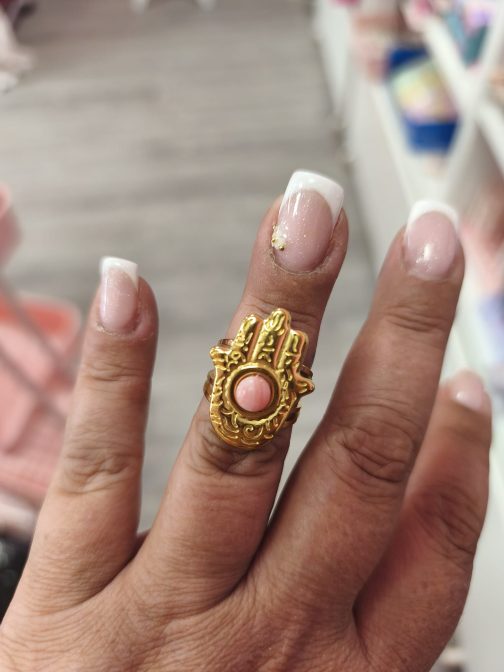 Anillos Luna acero dorado - Imagen 19