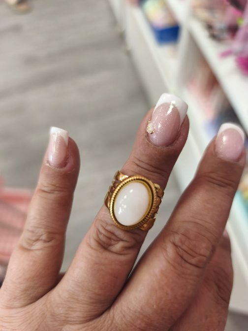Anillos Luna acero dorado - Imagen 15