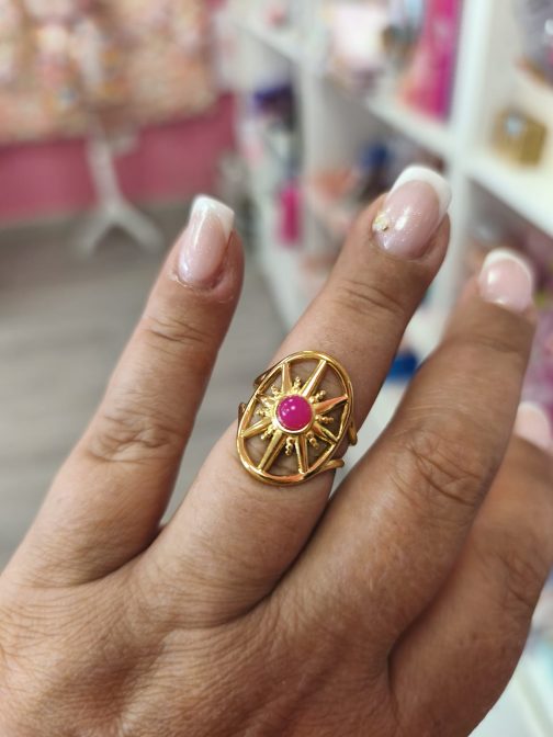 Anillos Luna acero dorado - Imagen 36