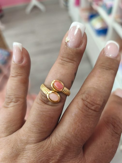 Anillos Luna acero dorado - Imagen 26