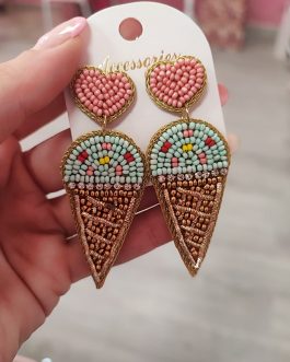 Pendientes cono de Helado