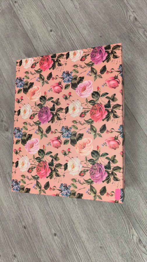 Caja decorativa floral - Imagen 2