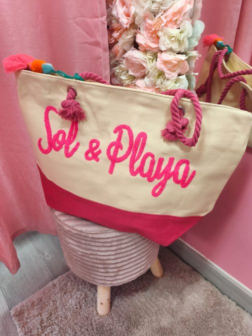 Bolso Sol y Playa fucsia - Imagen 3