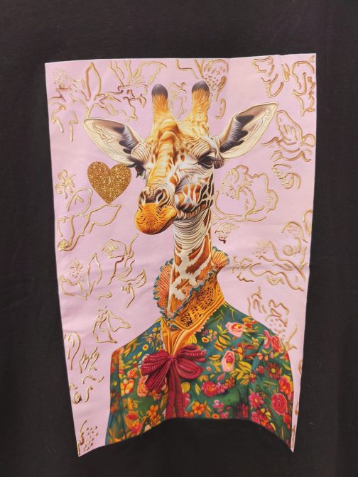 Camiseta Jirafa elegante - Imagen 2