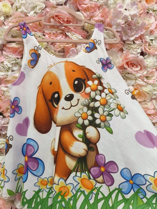 Camiseta tirantes perro divertido - Imagen 3