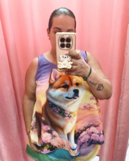 Camiseta tirantes Shiba