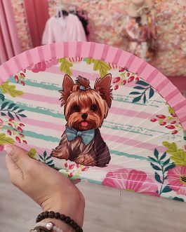 Abanico mini perritos