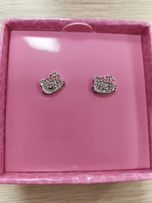 Pendientes Plata Hello Kitty - Imagen 3