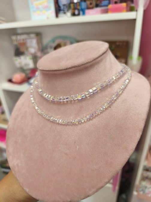 Collares brillantes iridiscentes - Imagen 5