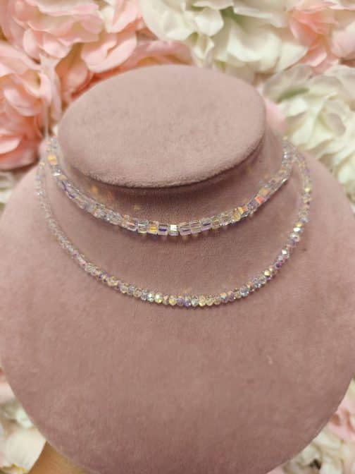 Collares brillantes iridiscentes - Imagen 3