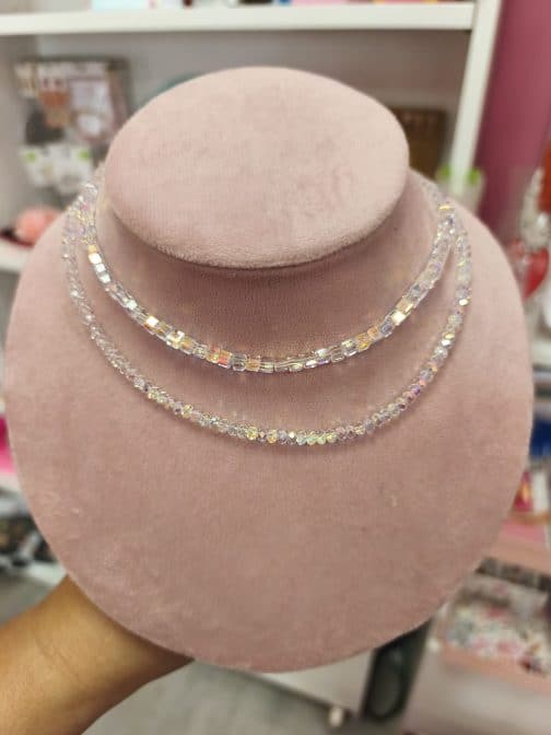 Collares brillantes iridiscentes - Imagen 9