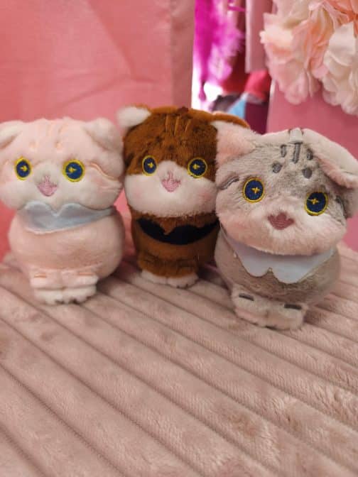 Llavero peluche gato