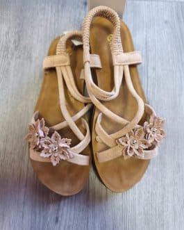 Sandalias Almendras