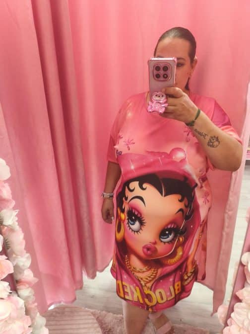 Vestido curvy Betty Boop - Imagen 3