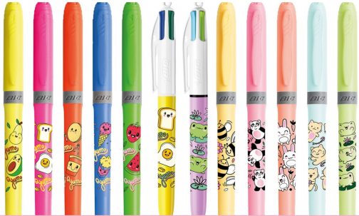 Bolígrafos bic Kawaii - Imagen 2