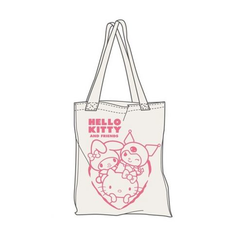 Totebag Hello Kitty & Friends tela - Imagen 3