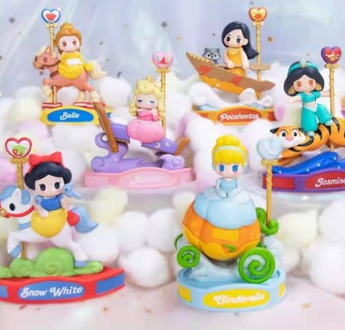Caja sorpresa Princesas Disney carrusel