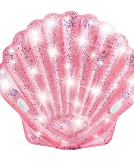 Hinchable Concha Rosa glitter