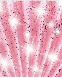 Hinchable Concha Rosa glitter