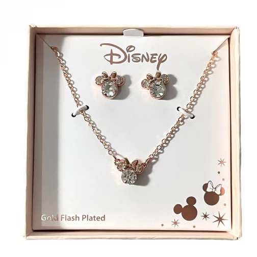 Conjunto de colgante y pendientes Minnie Mouse - Imagen 2