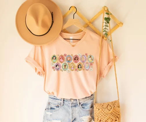Camiseta retratos Princesas Disney