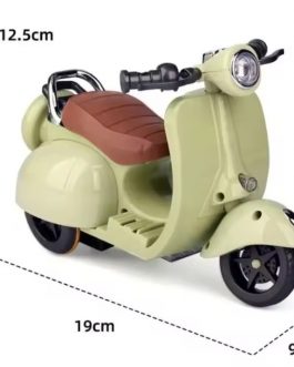Moto eléctrica Labubu rosa