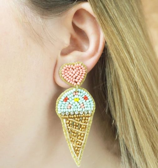 Pendientes cono de Helado - Imagen 2