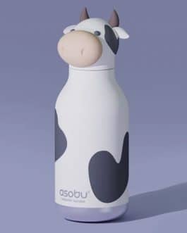 Botella térmica Vaca 3D