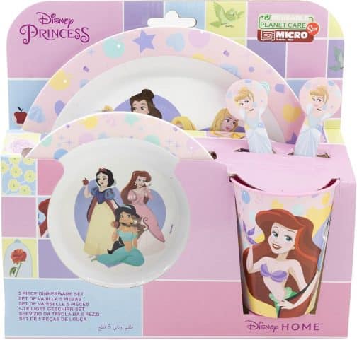 Vajilla infantil princesas Disney