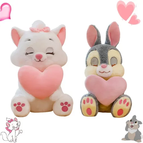 Peluches Marie o Tambor corazón