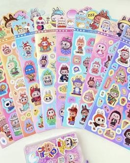 Set pegatinas Labubu