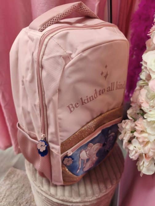 Mochila Stitch y Angel purpurina - Imagen 3