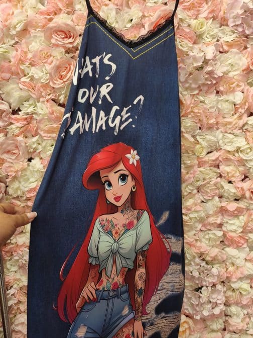 Vestido lencero Ariel tattoo - Imagen 3