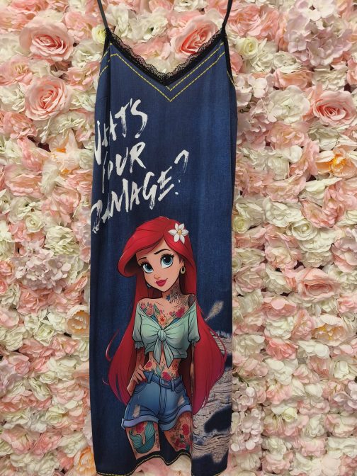 Vestido lencero Ariel tattoo - Imagen 2
