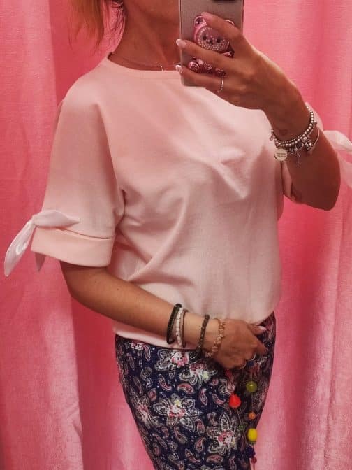 Camiseta lazo chic - Imagen 2