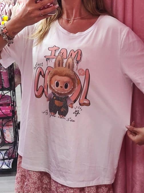Camiseta curvy Labubu - Imagen 2