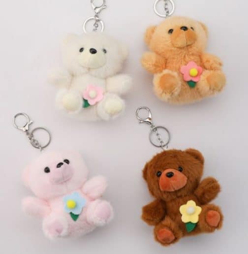 Llavero osito de peluche