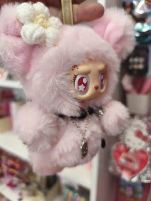 Labubu custom cerdito rosa - Imagen 2