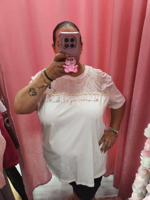 Camiseta Curvy Hello Gorgeous - Imagen 3