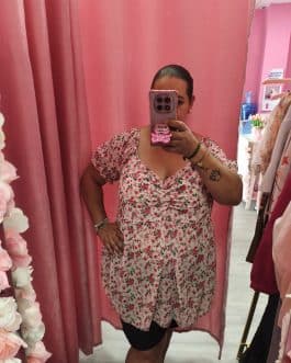 Camiseta curvy romántica Lavinia