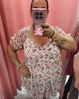 Camiseta curvy romántica Lavinia