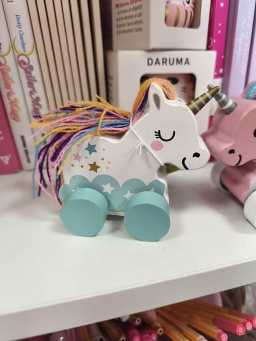 Unicornios de ruedas de madera - Imagen 3