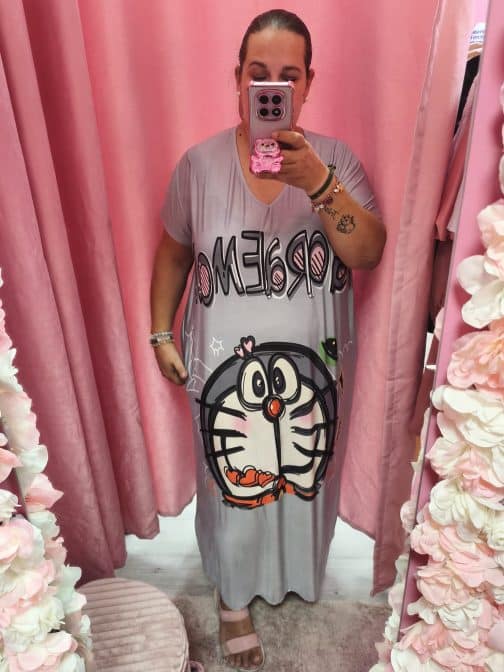 Vestido curvy Doraemon - Imagen 3