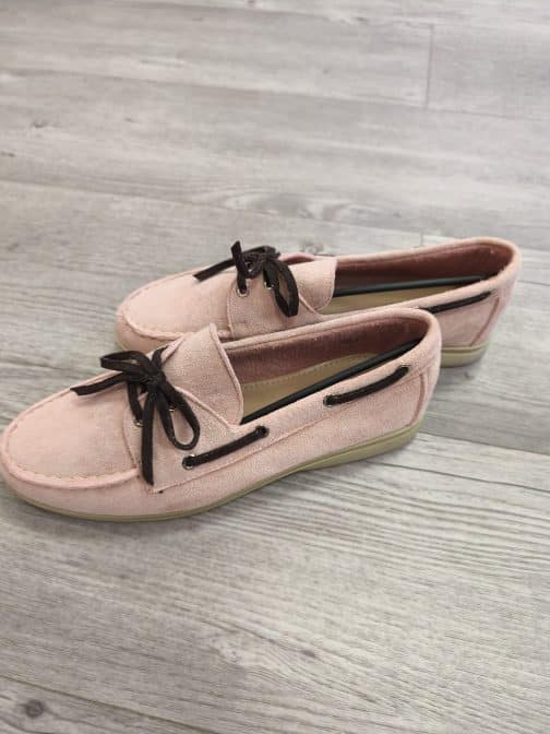 Náuticos rosas cordones - Imagen 4